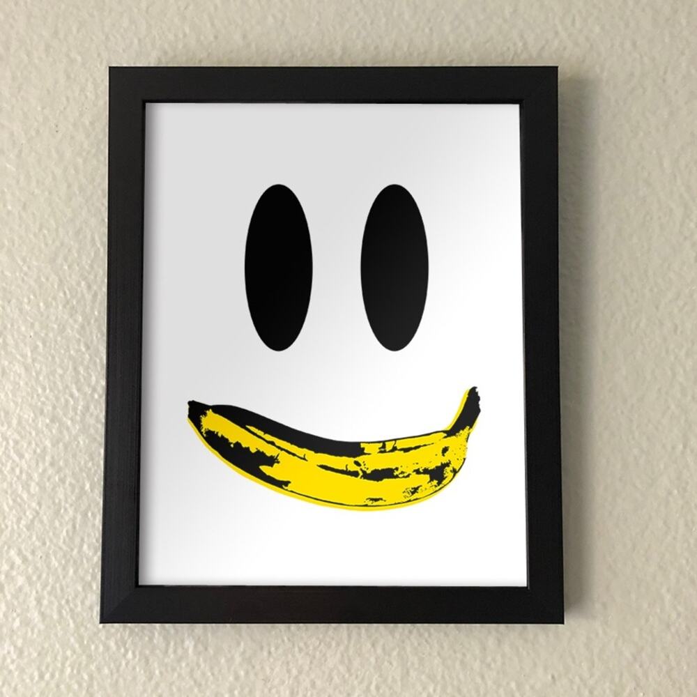 Banana Smile Wall Art